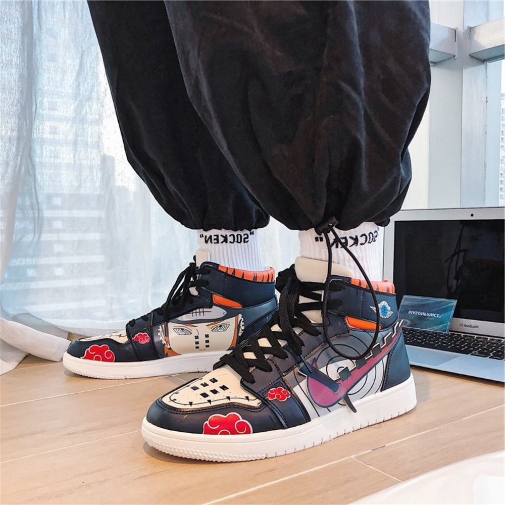 Naruto Custom Pain High Top Anime Shoes